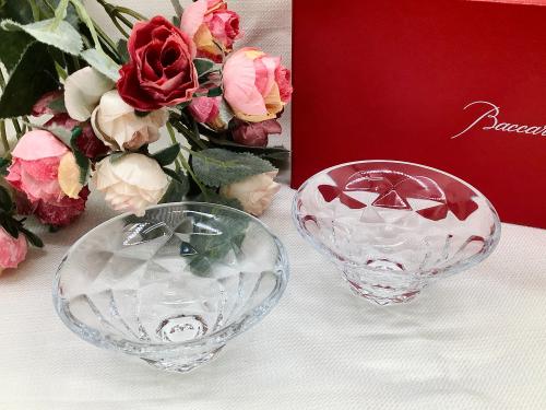 【新品未使用】Baccarat スウィングカップ２個セット Baccarat バカラ スウィング 徳利＆盃 2客 セット 名入れ彫刻代込み 名