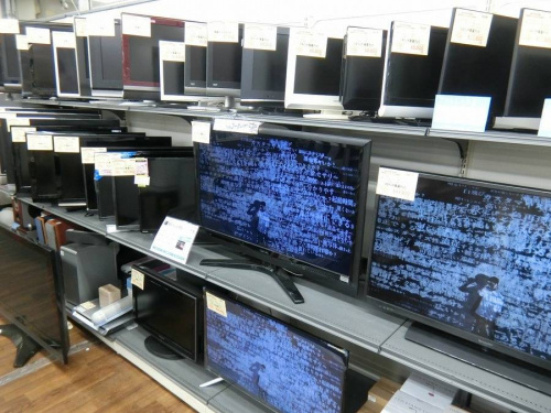 テレビの買取強化中