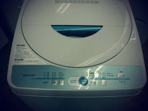 洗濯機のSHARP ES-GL45