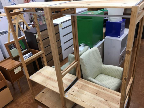 MUJIのユニットシェルフ