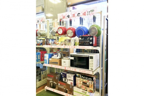 洗濯機の冷蔵庫