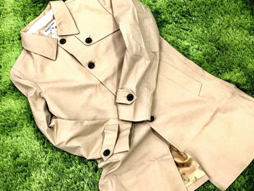 ジャケットのトレンチ