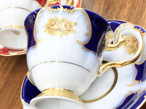 大倉陶園のカップ＆ソーサー