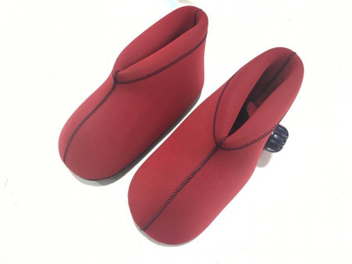 未使用品のやわらか足湯たんぽ