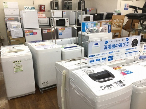 買取金額UPの冷蔵庫　洗濯機　掃除機　ドライヤー　アイロン