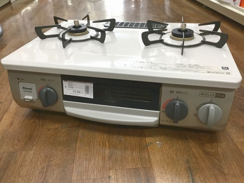 ガステーブル　ガスコンロのRinnai