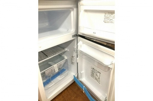 未使用の洗濯機　冷蔵庫