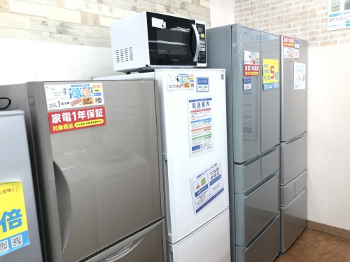 生活家電の冷蔵庫
