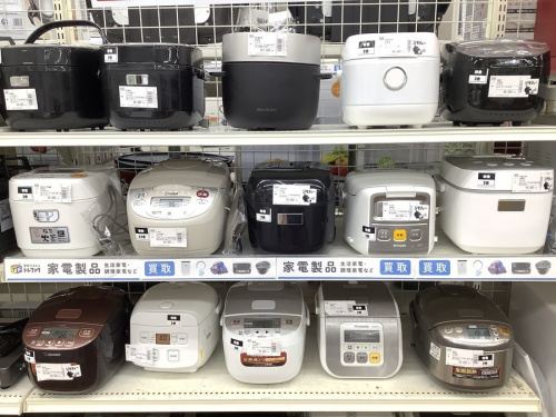 炊飯器のガステーブル