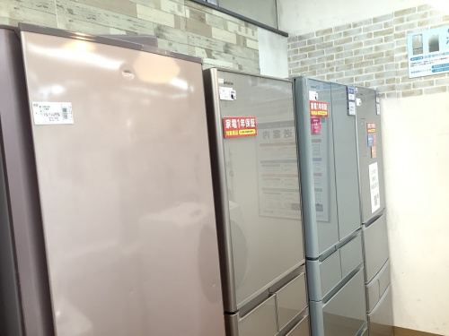 生活家電の冷蔵庫