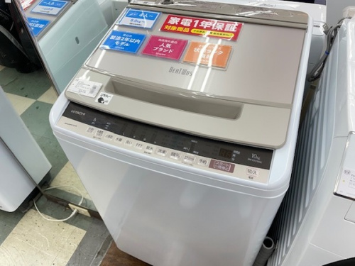 生活家電の洗濯機