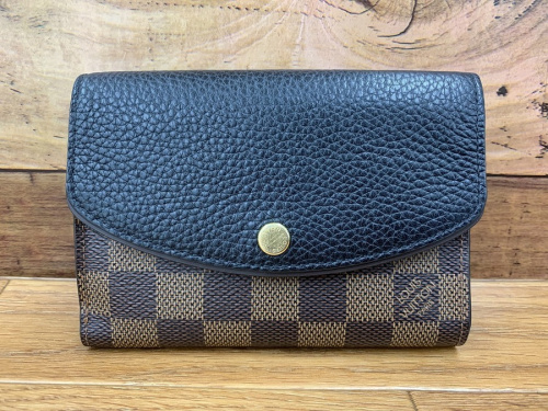 財布のポルトフォイユ ノルマンディコンパクト　ダミエ