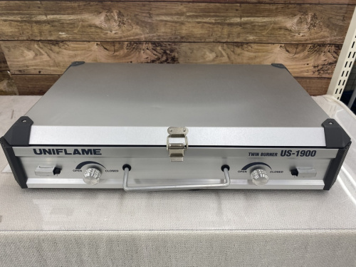 アウトドアのガスコンロ