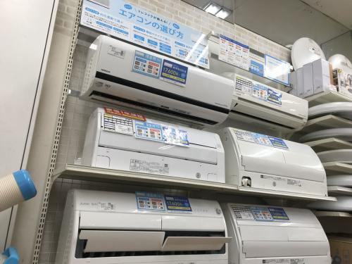 季節家電のエアコン