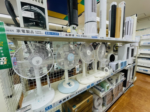 扇風機の夏物家電