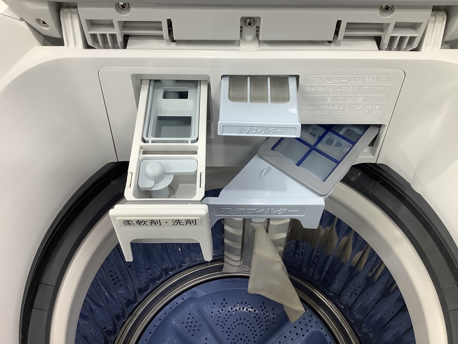 乾燥機能付きがお買い得!!!!SHARP(シャープ)の縦型洗濯乾燥機が買取