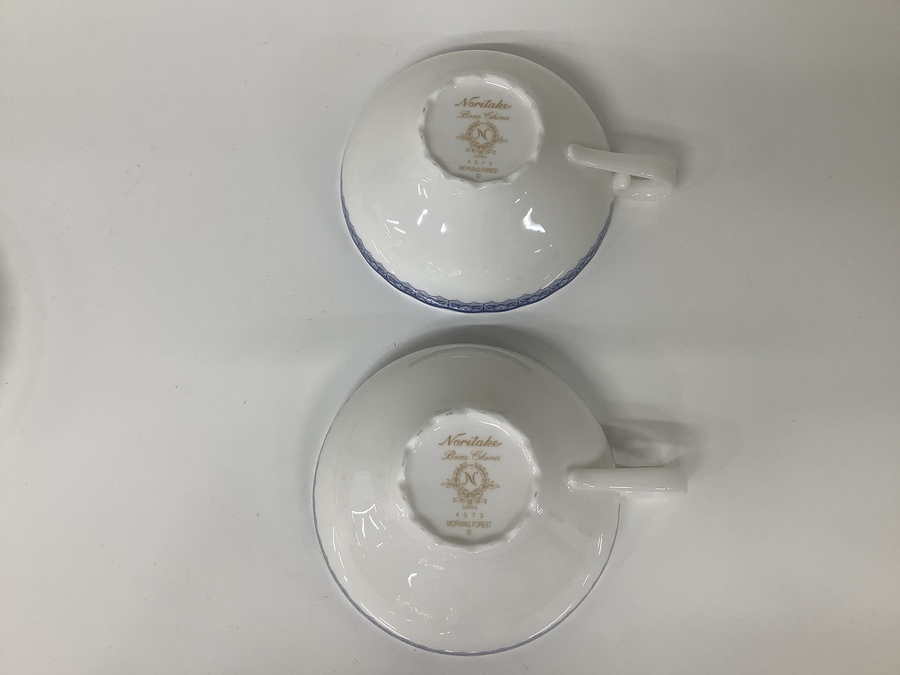 ノリタケ　モーニングフォレスト　5客セット モーニングフォレストNoritake（ノリタケ）のカップ&ソーサーが