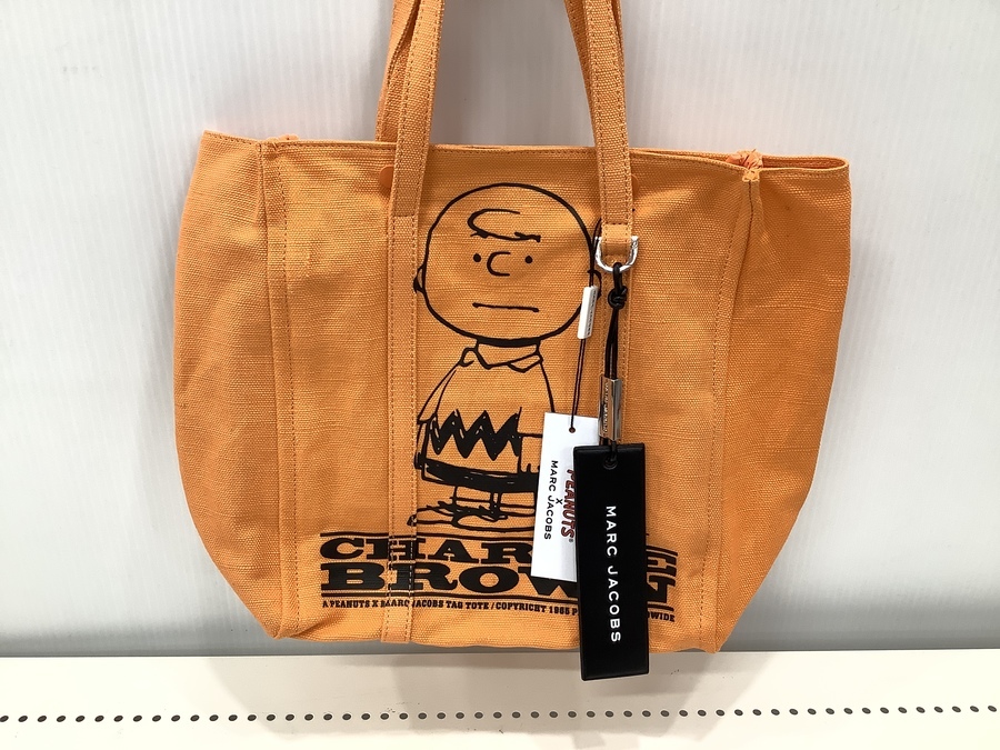 MARC JACOBS×PEANUTS チャーリー・ブラウン トートバッグ