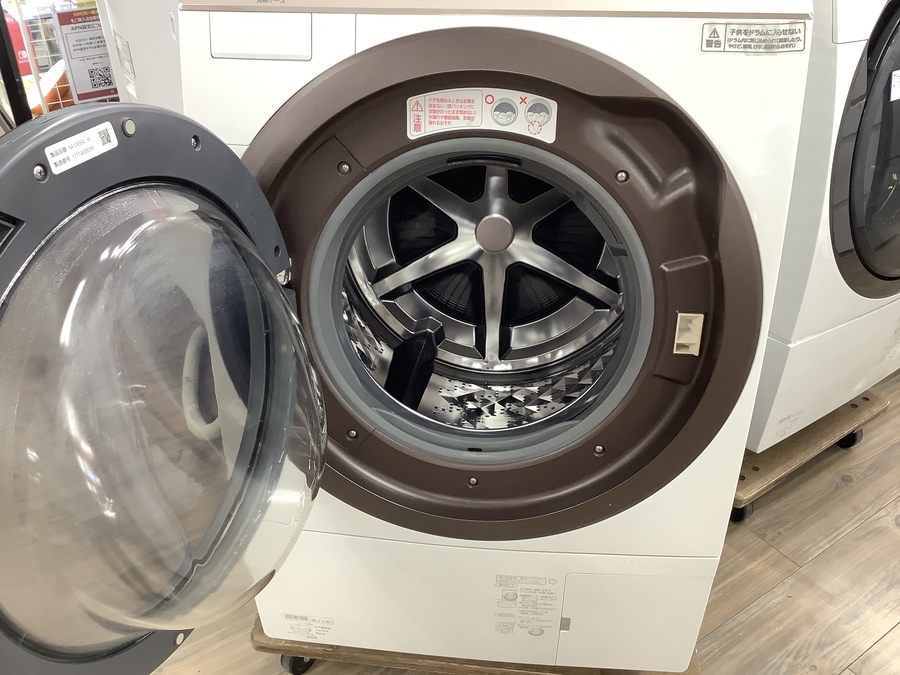 パナソニックの洗濯乾燥機です。 ドラム式洗濯乾燥機 LXシリーズ サンドグレージュ NA-LX129DR-C