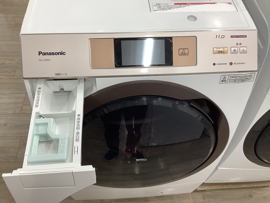 佐賀中古、洗濯乾燥機パナソニック2018年 日々の生活に余裕を！！Panasonicのドラム式洗濯乾燥機が入荷しました