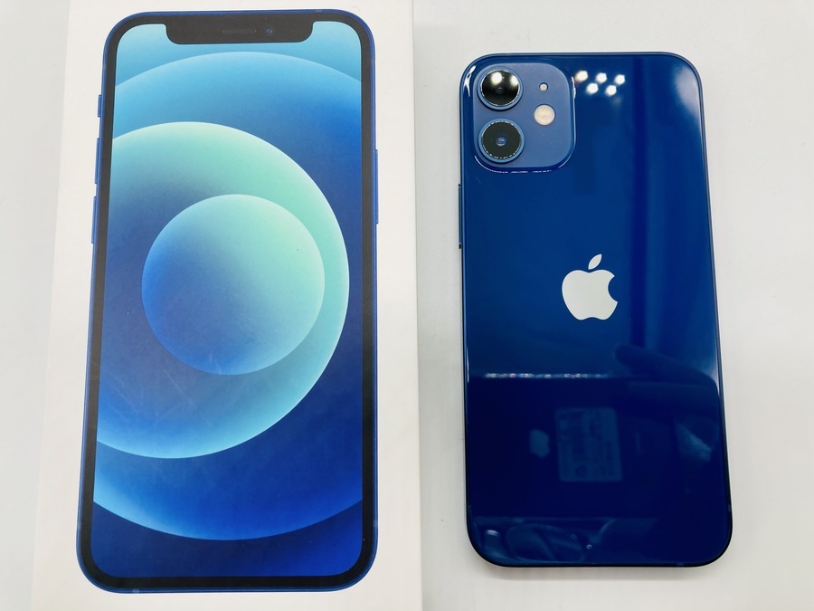 高級感あるディープブルー！iPhone 12 miniが入荷しました