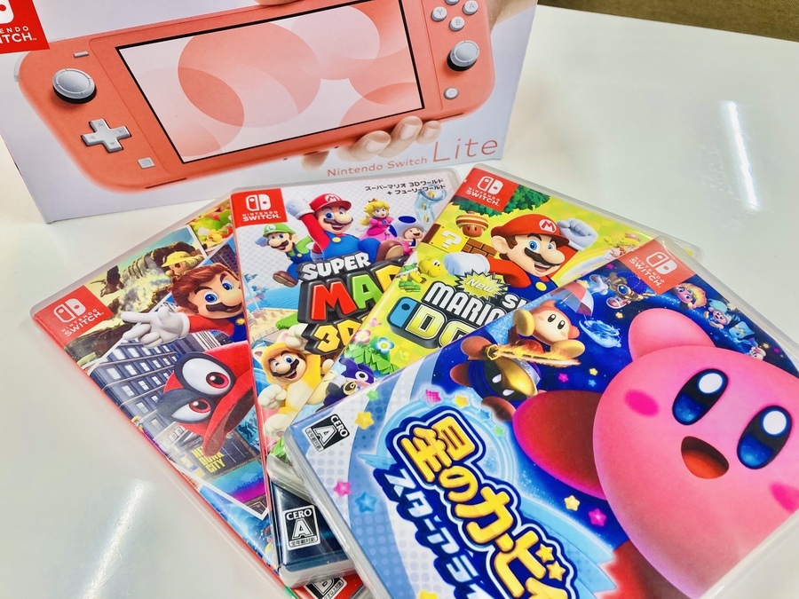 Nintendo Switch ニンテンドースイッチ ソフト マリオ カービィ スマホで購入】星のカービィとスーパーマリオNintendo switch用ソフト