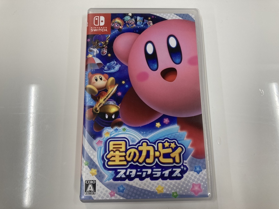 スマホで購入】星のカービィとスーパーマリオNintendo switch用ソフト