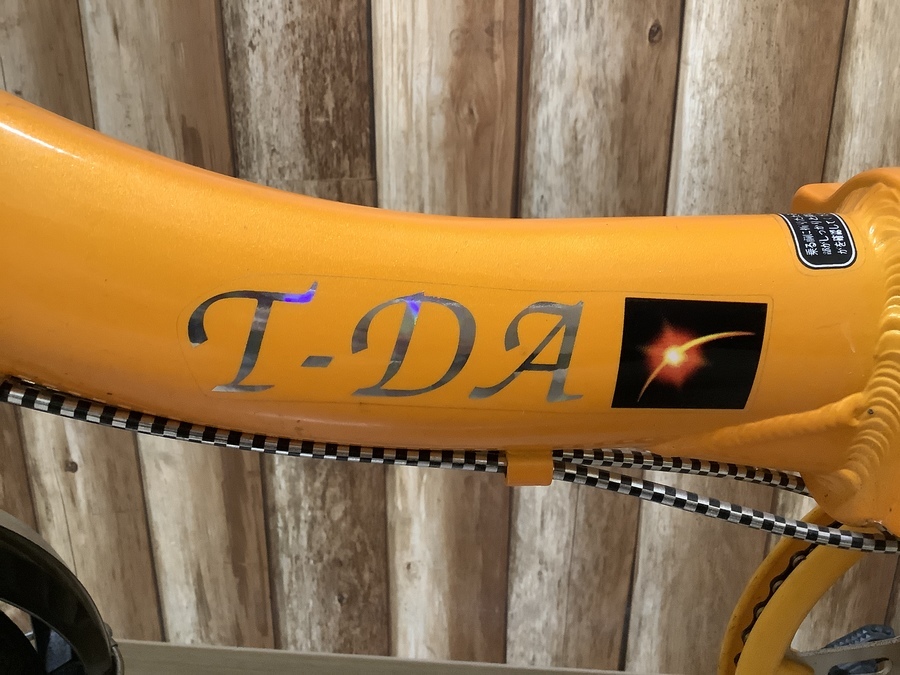 オレンジ 折りたたみ自転車 トラスコ　& 自転車カバー オレンジ 折りたたみ自転車 トラスコ & 自転車カバー オレンジ