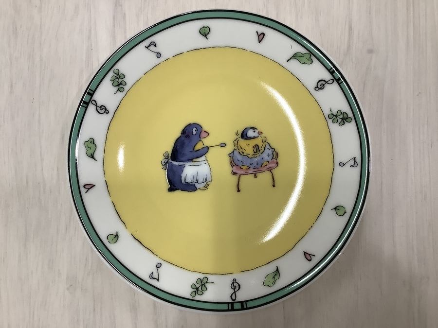 日本製 ナルミ ペンギン ヴィレッジ デザート 10枚 セット