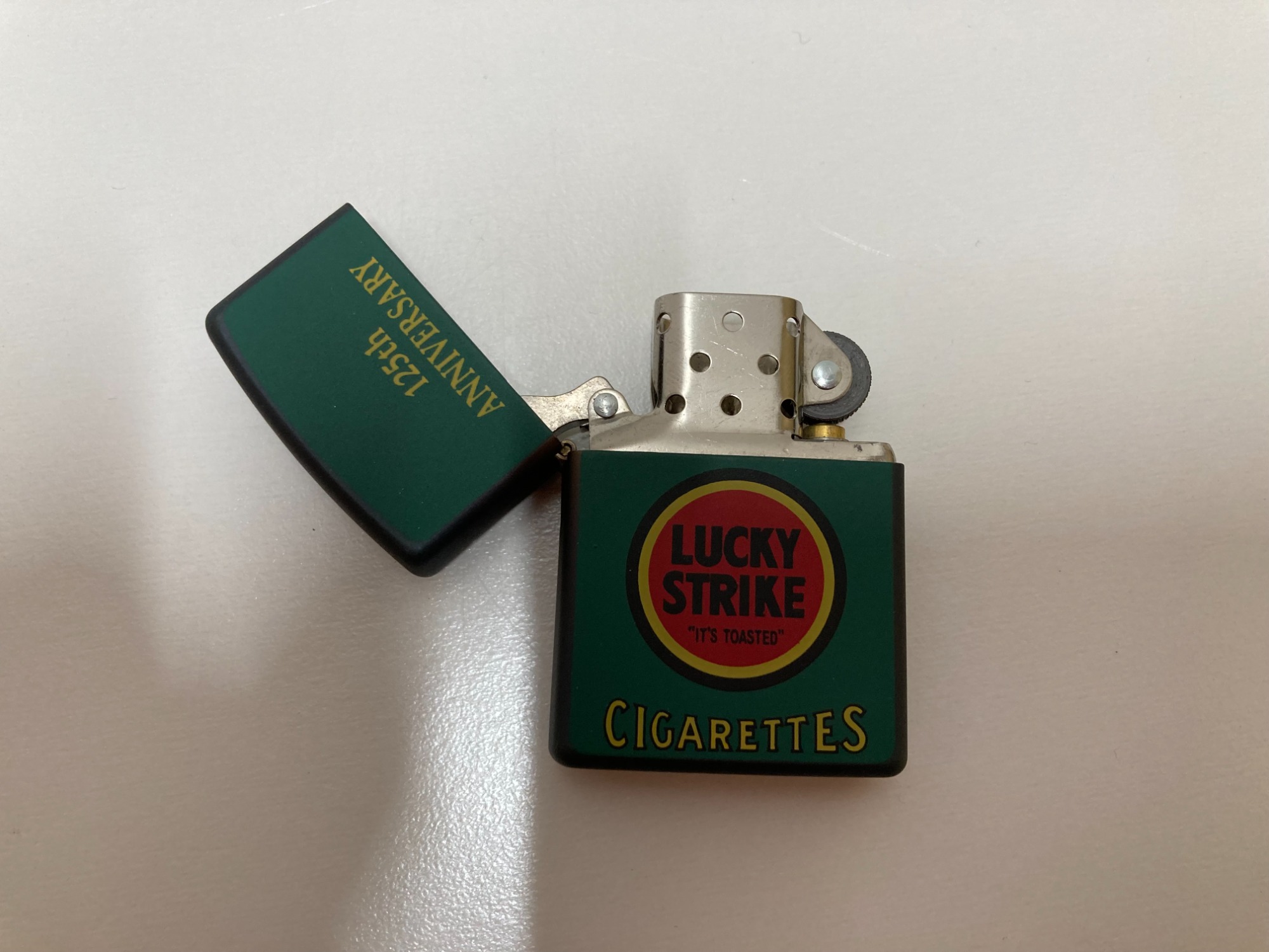 ZIPPOのラッキーストライク125周年記念ライターを買取入荷しま