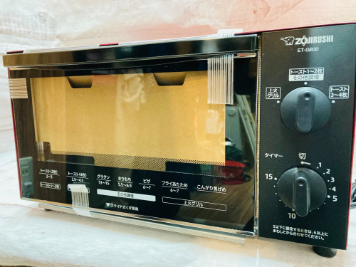未使用品!象印(ぞうじるし)のオーブントースターが入荷しました 未使用品!象印(ぞうじるし)のオーブントースターが入荷しました