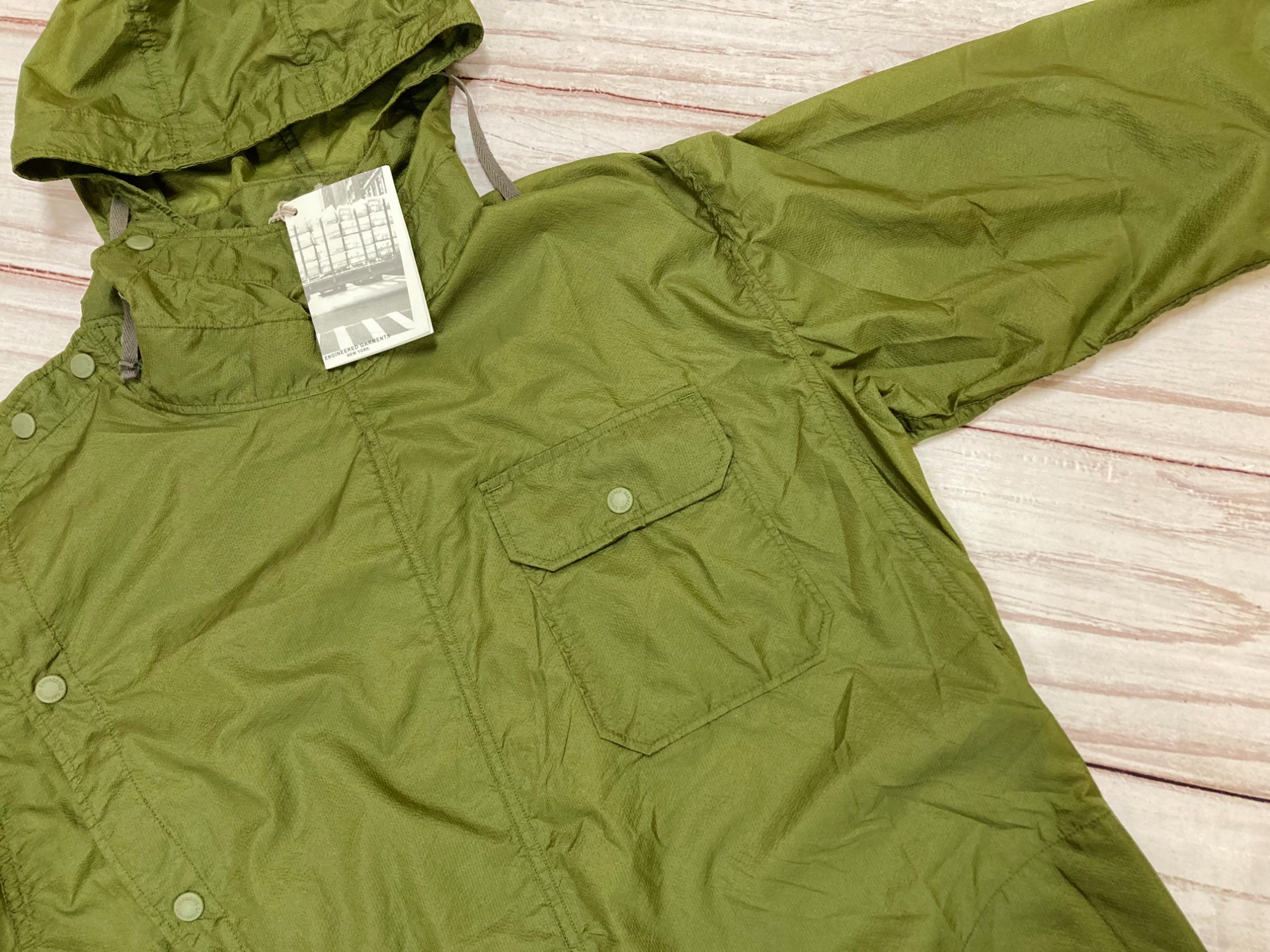 27日までセールengineered garments　ナイロンジャケット 未使用品！Engineered Garments(エンジニアドガーメンツ)のナイロン