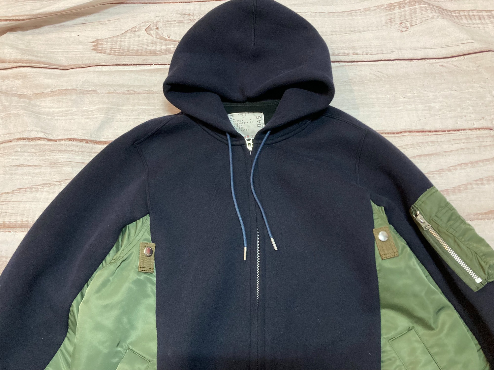 sacai(サカイ)のジップパーカーが入荷しました。｜2024年02月01日