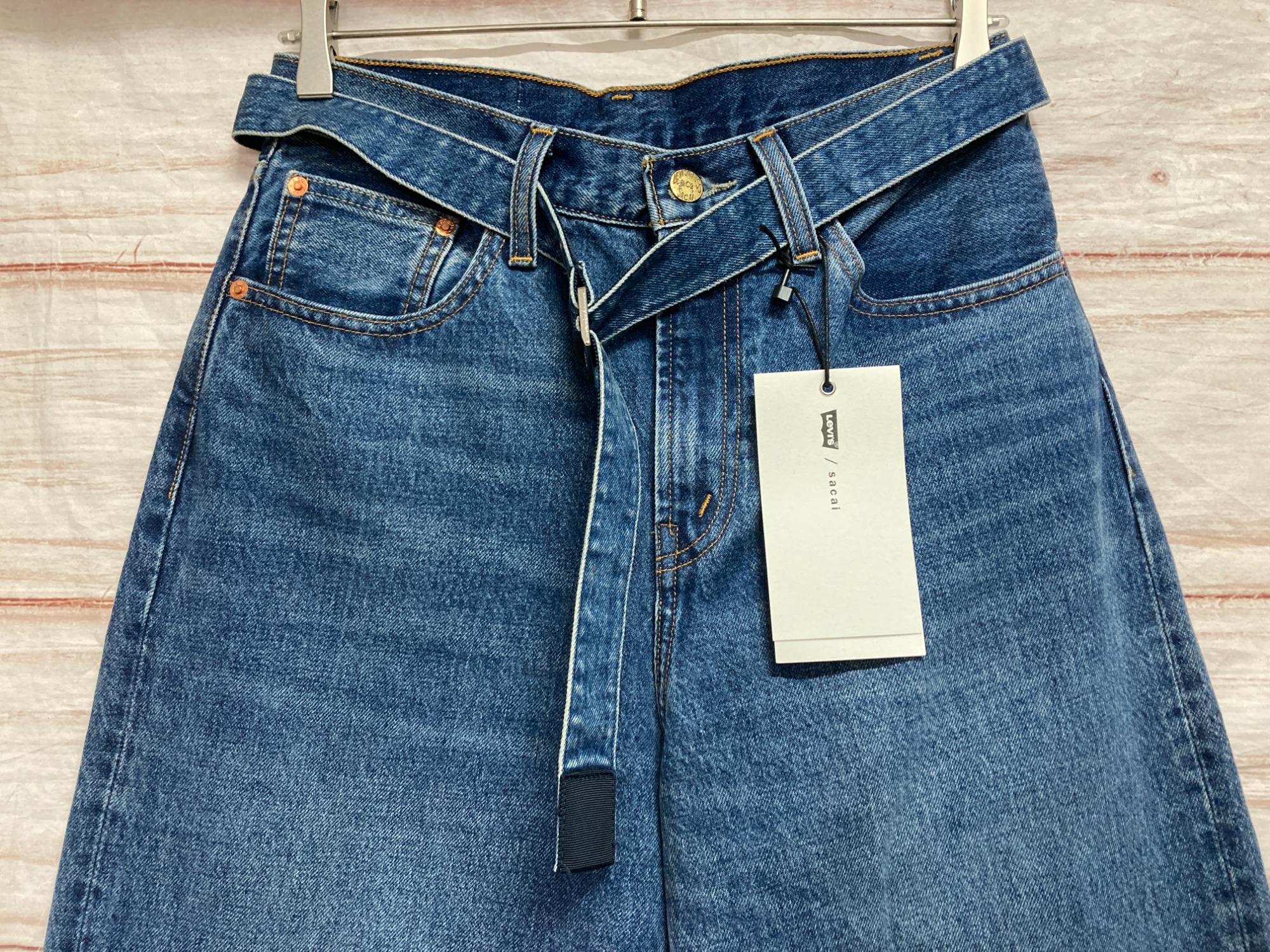 スマホで購入】Levi's® x SACAI(リーバイス®xサカイ）デニム