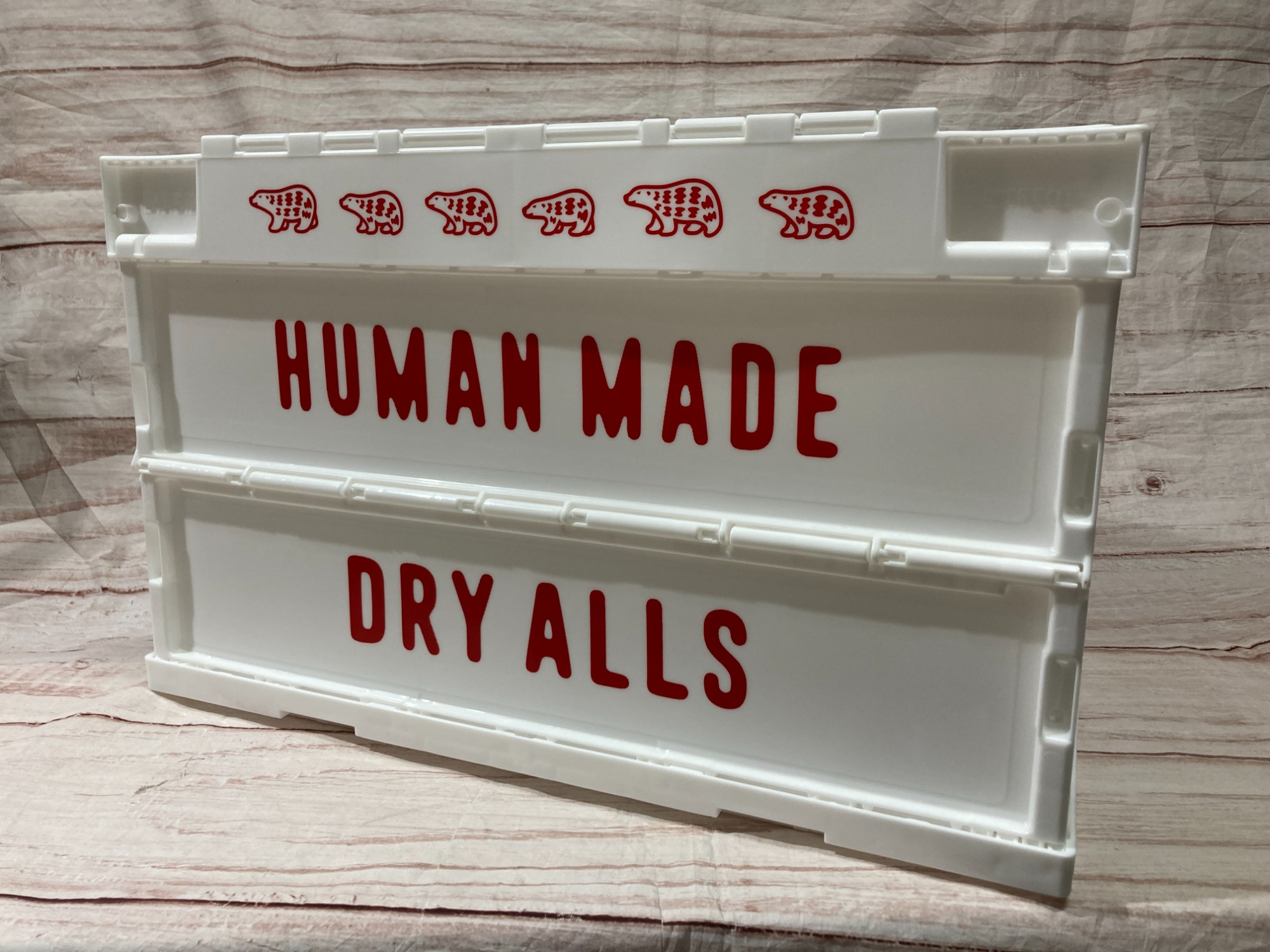 スマホで購入】HUMAN MADE（ヒューマンメイド）コンテナ／折り畳み収納