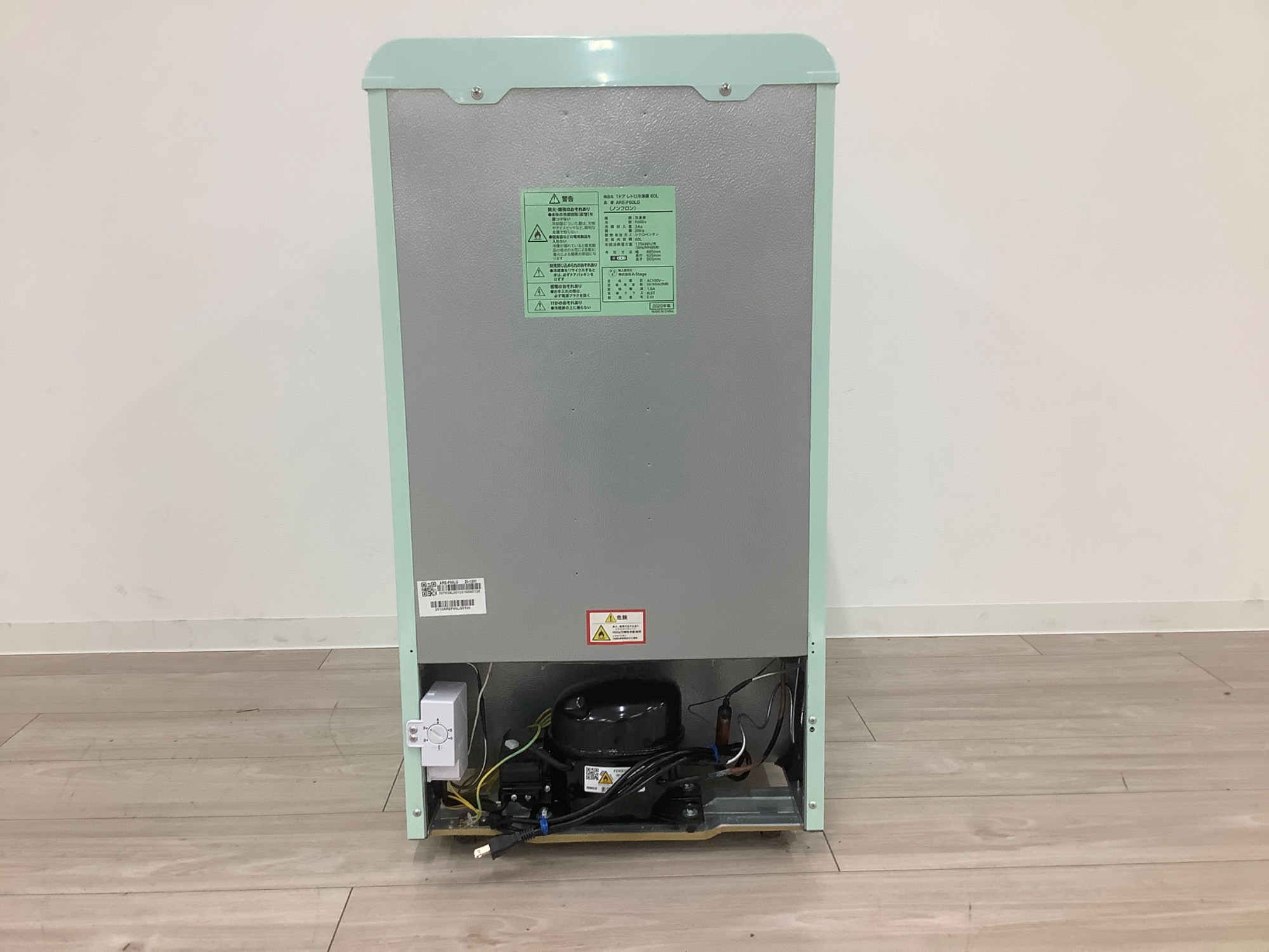 1ドア冷蔵庫 A-Stage（エーステージ）ARE-F60FG 2020年製 60Lを