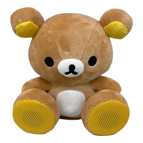 キャラッピー2 リラックマ スピーカー　未使用品　新品の為動作未確認 スマホで購入】リラックマ キャラスピ2 アンプ内蔵 ぬいぐるみ型