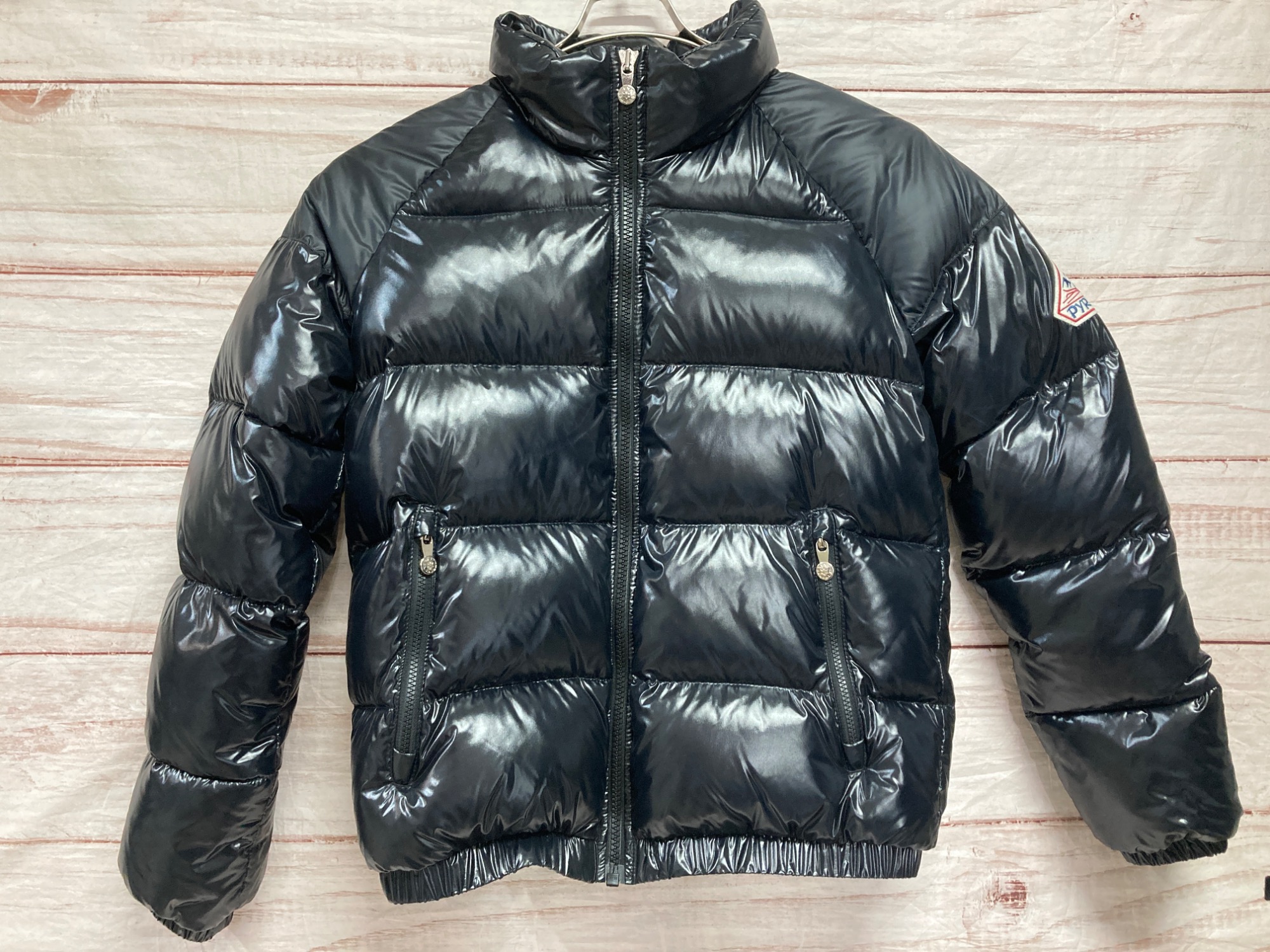PYRENEX ブラック ダウンジャケット 未使用タグ付き Pyrenex(ピレネックス) ダウンジャケット SIZEM メンズ ブラック