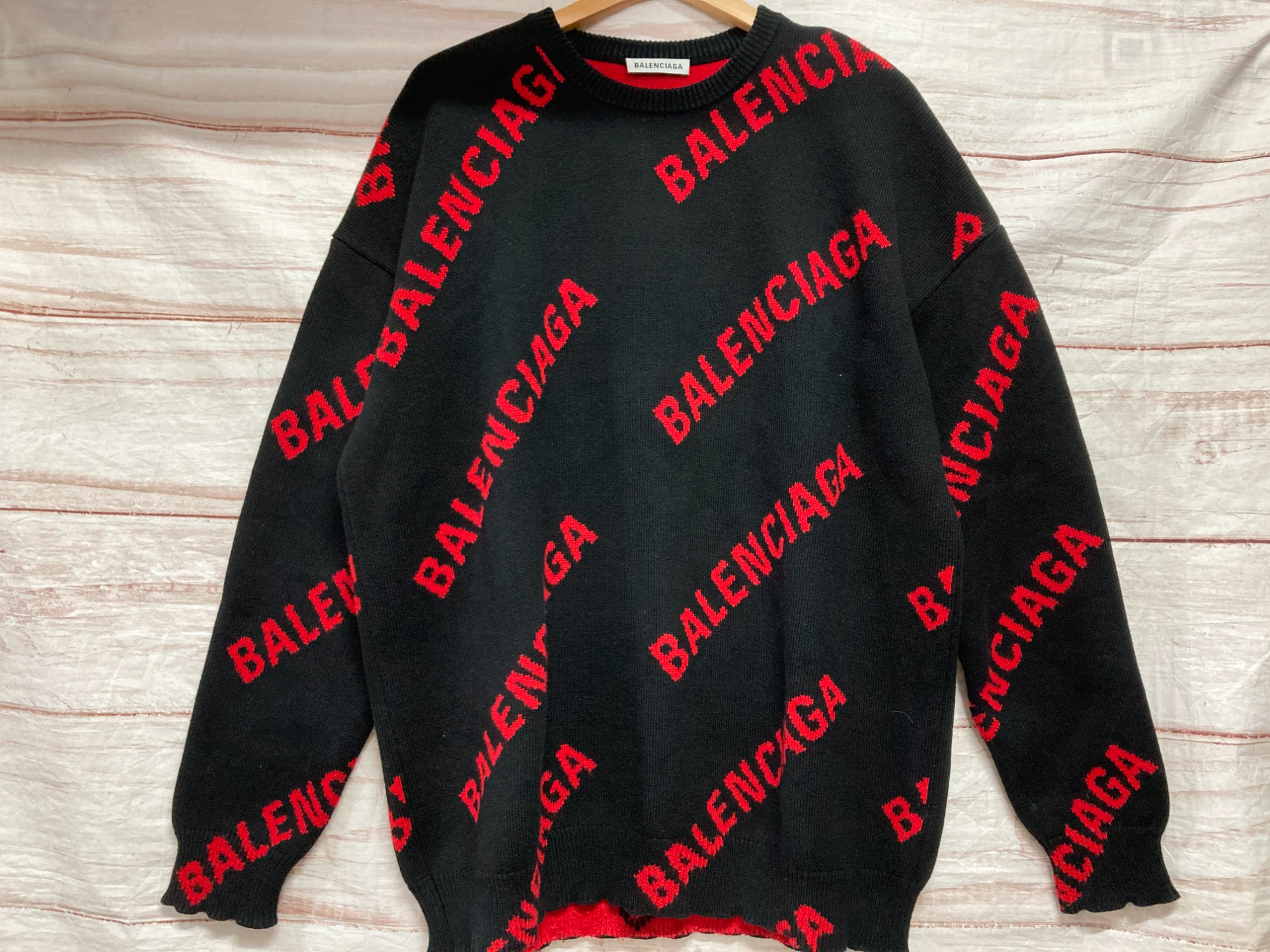BALENCIAGA ニット BALENCIAGA 極美品□BALENCIAGA バレンシアガ 2021年製 675352