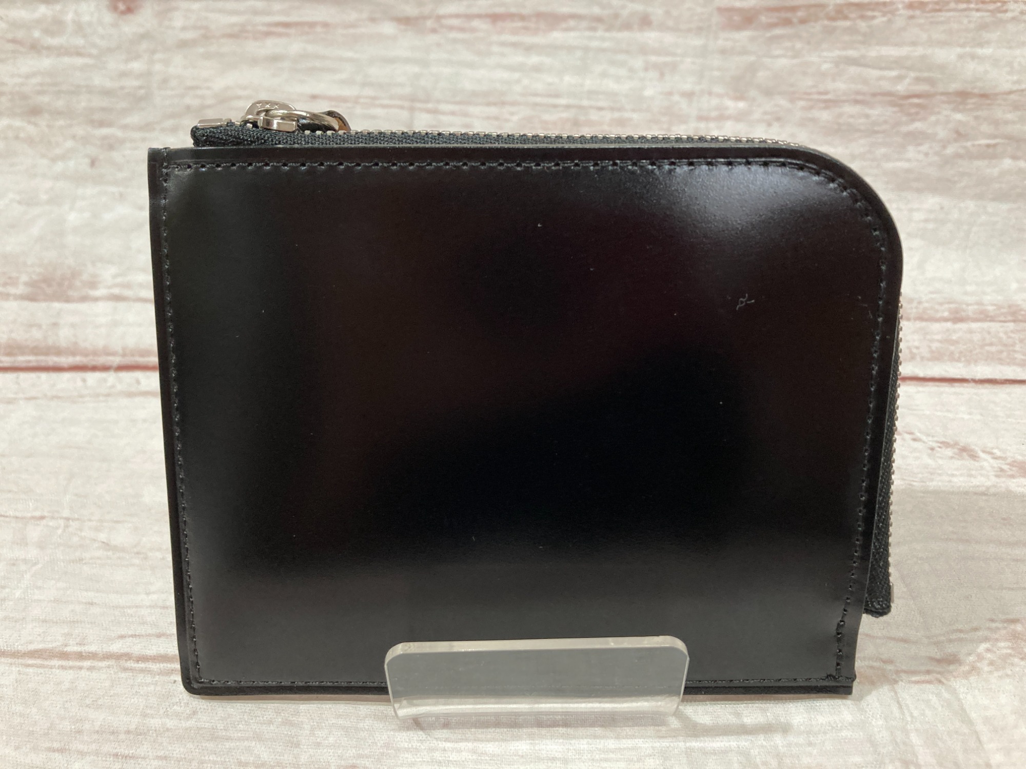 ✨未使用✨土屋鞄　ツチヤカバン　ケース　ラウンドファスナー　レザー　黒 スマホで購入】土屋鞄 (ツチヤカバン) ラウンドファスナー財布