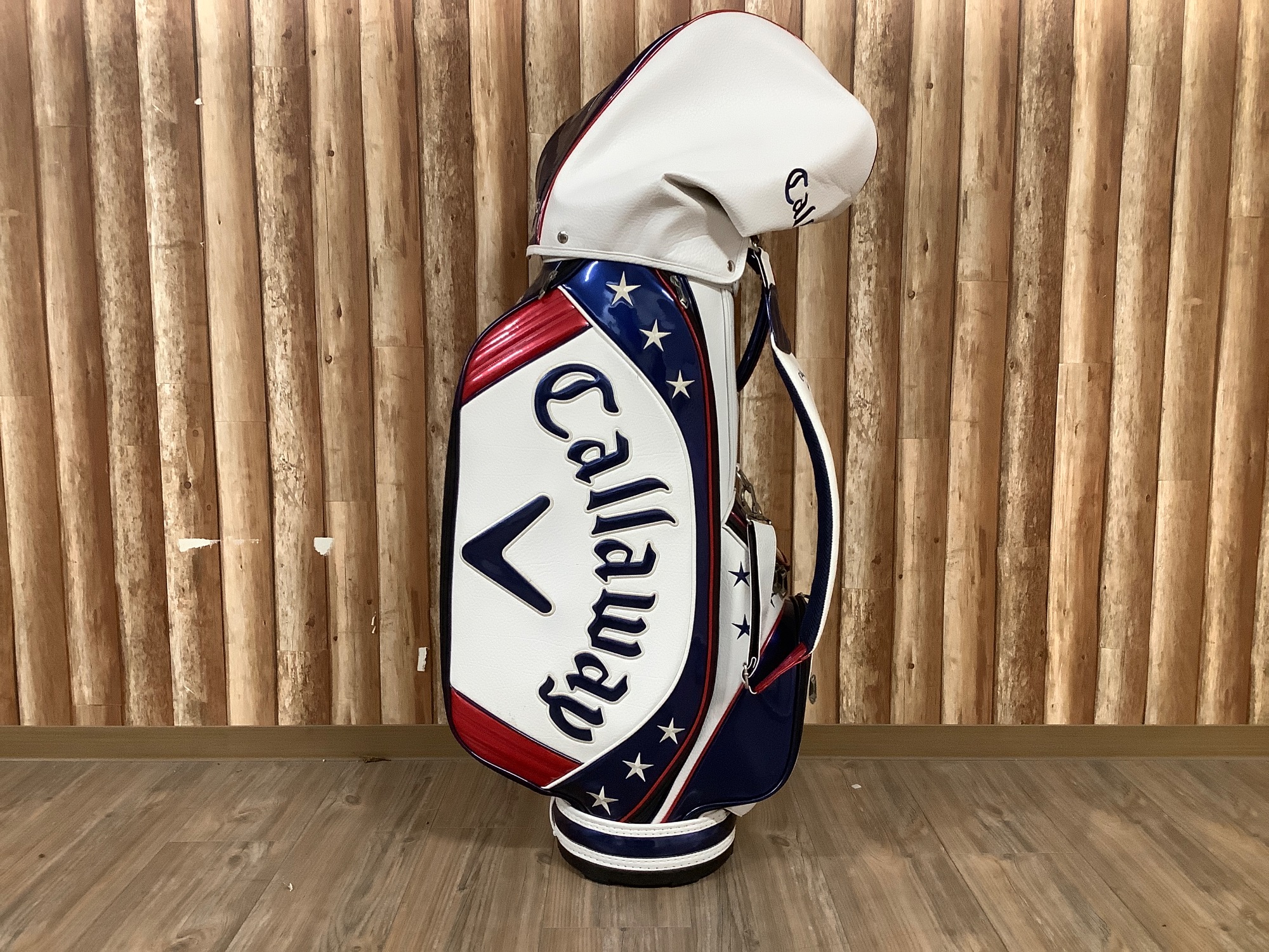 Callaway （キャロウェイ）キャディバッグ ホワイト×ブルーを買取入荷