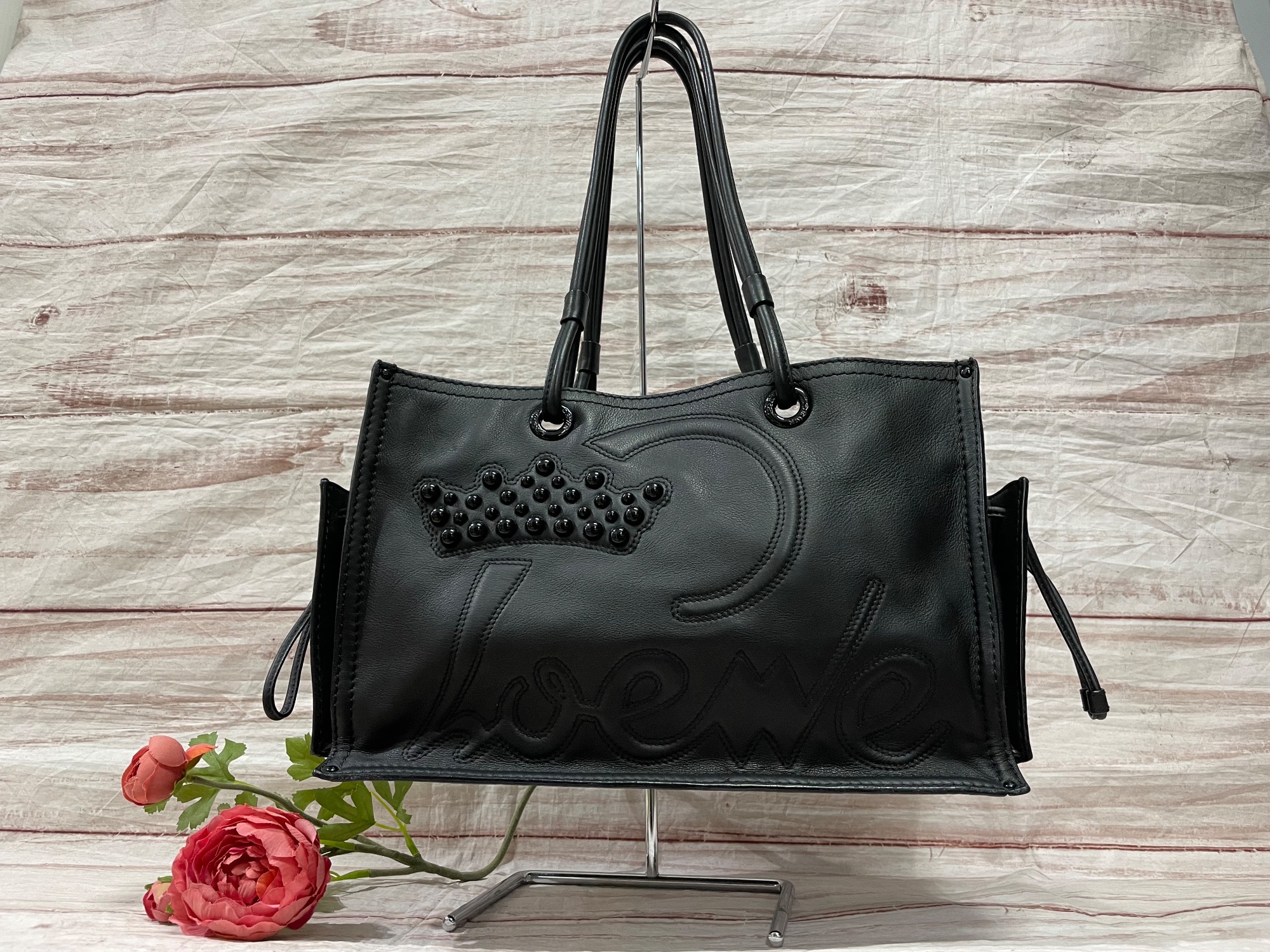 スマホで購入】LOEWE（ロエベ）トートバッグ レディース ブラック