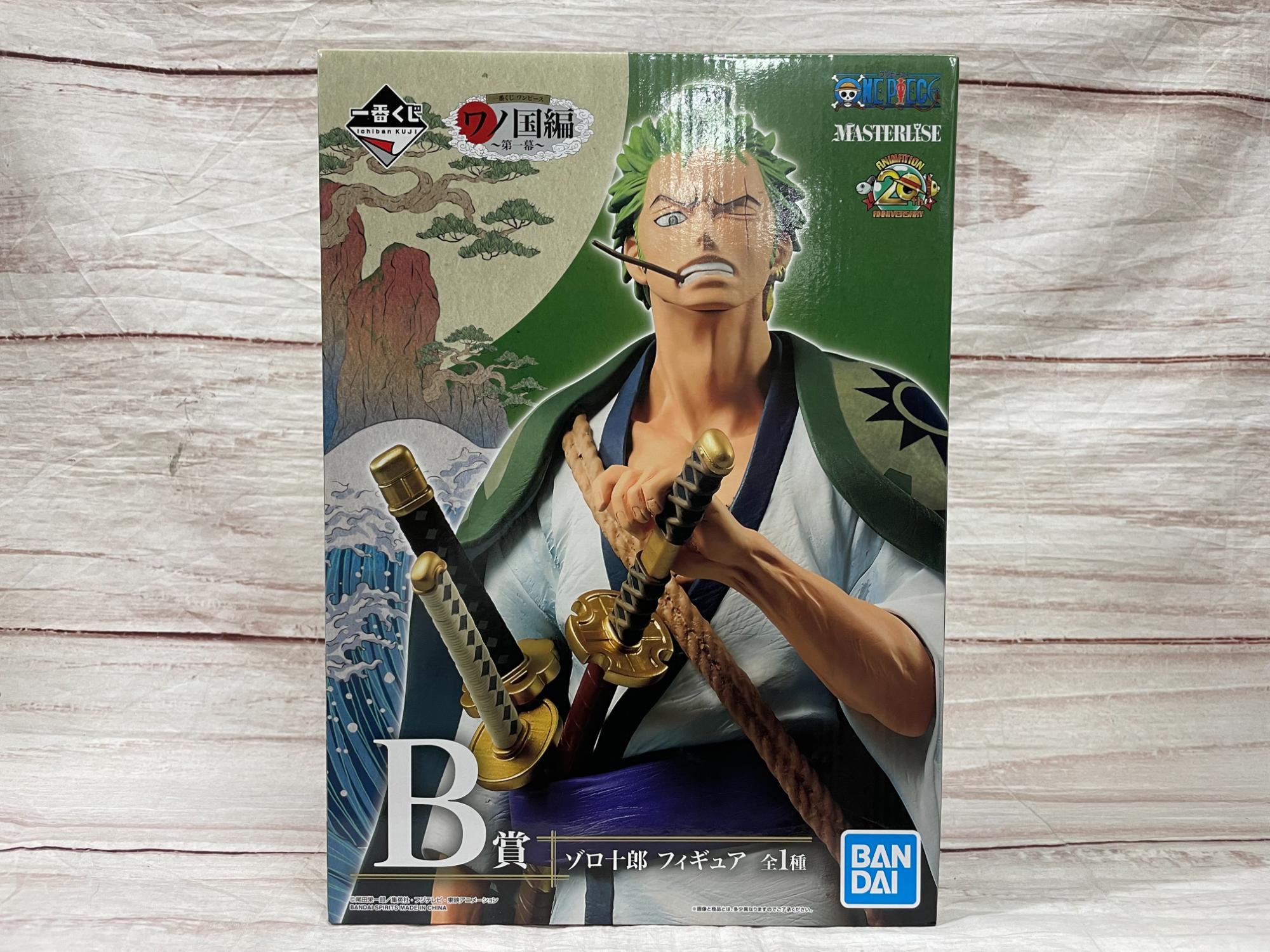 スマホで購入】ONE PIECE（ワンピース）ワノ国編 一番くじ B賞 ゾロ