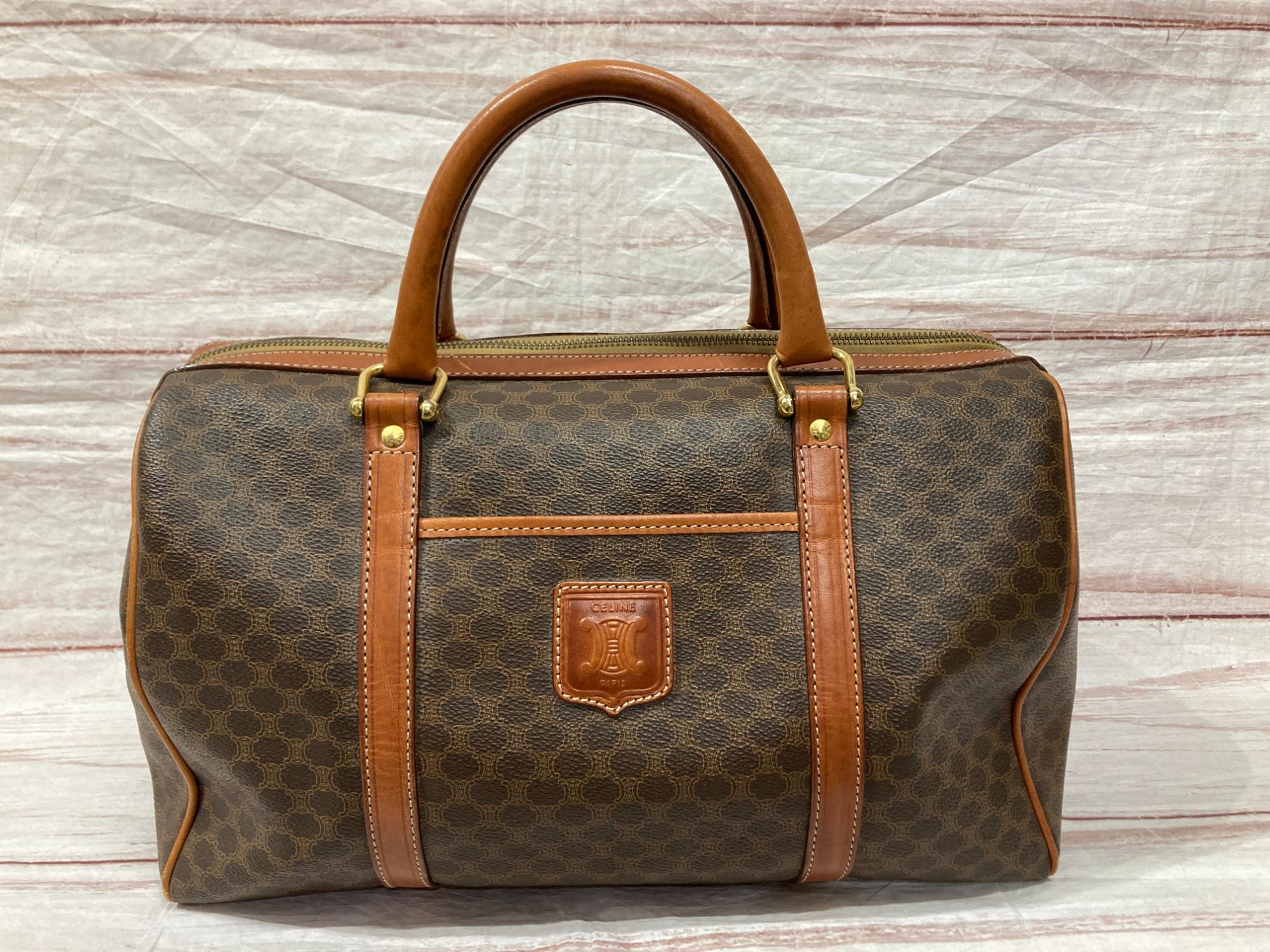 CELINE（セリーヌ）マカダム ボストンバッグ M12が買取入荷しました