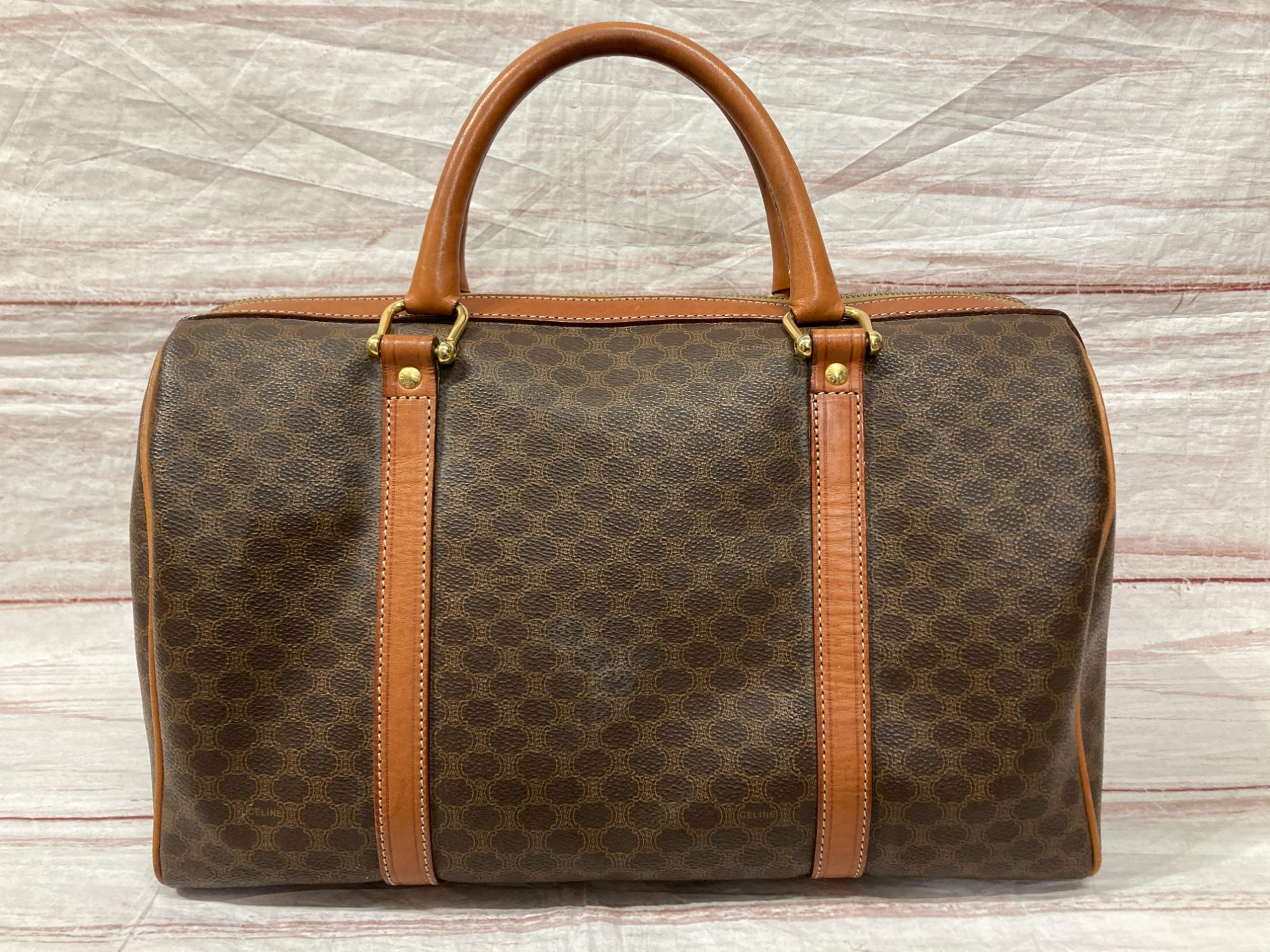 CELINE（セリーヌ）マカダム ボストンバッグ M12が買取入荷しました