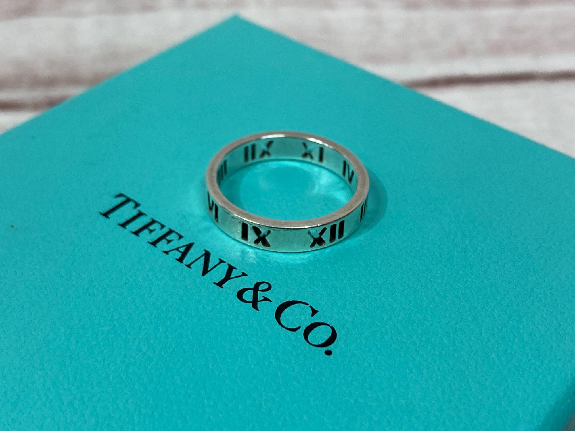 Tiffany＆Co.（ティファニー）アトラス ナローリング 10号を買取入荷