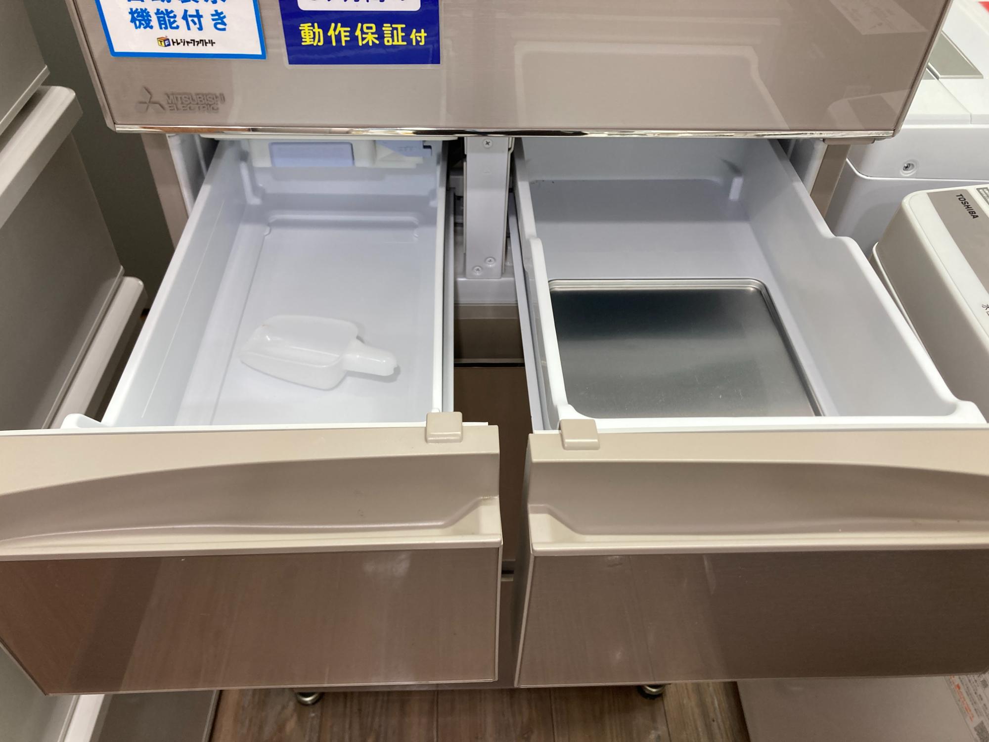 安心の6ヵ月保証付き!!2016年製MITSUBISHI(ミツビシ)の冷蔵庫!!!【トレファク愛知蟹江店】 安心の6ヵ月保証付き!!2017年製MITSUBISHI(ミツビシ)の冷蔵庫