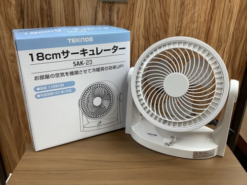 季節家電の扇風機