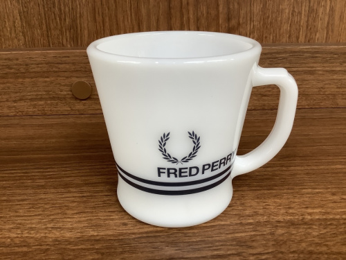 fire king マグカップ 販売買取のfire king×FRED PERRYブランド 中古