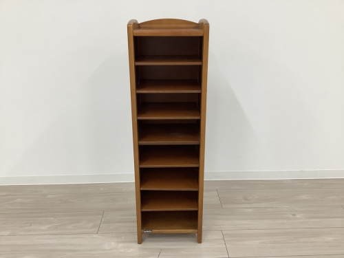 カリモクのラタン ラック 中古買取